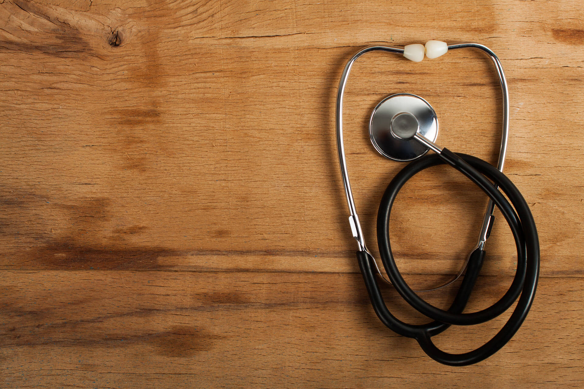 Stethoscope representing quality healthcare